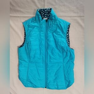 Ariat Women's Blue Reversible Puffer Vest M